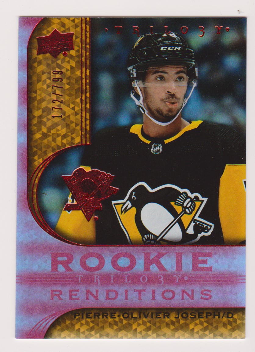 (image for) 2020-21 UD Trilogy Rookie Renditions Red #RR12 P-O Joseph RC